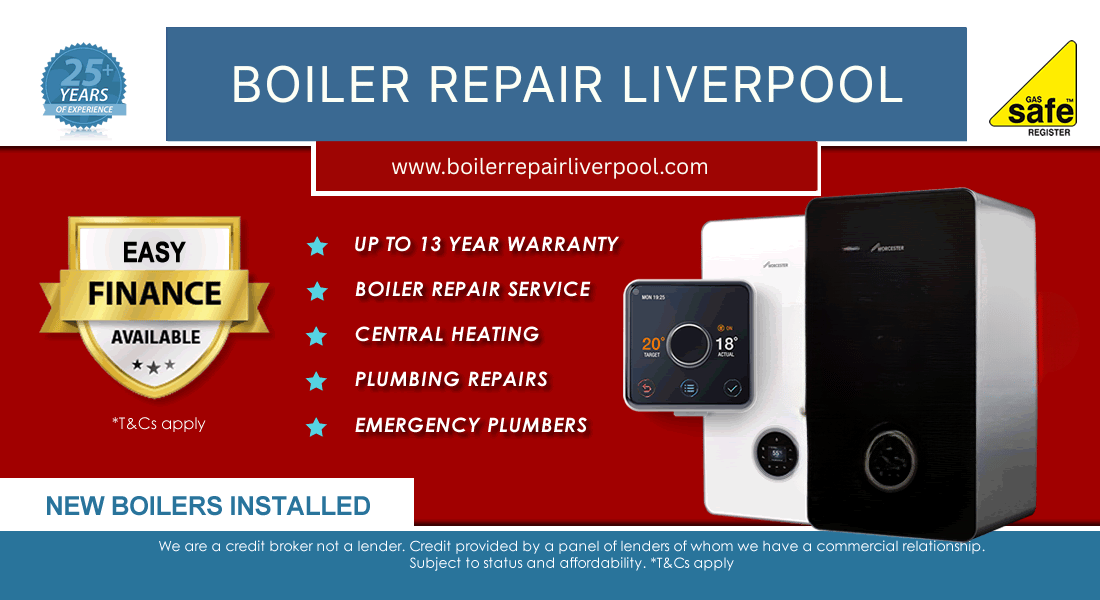 New boilers installation offer in Liverpool poster